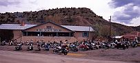 Harleys at Tavern, Panoramic